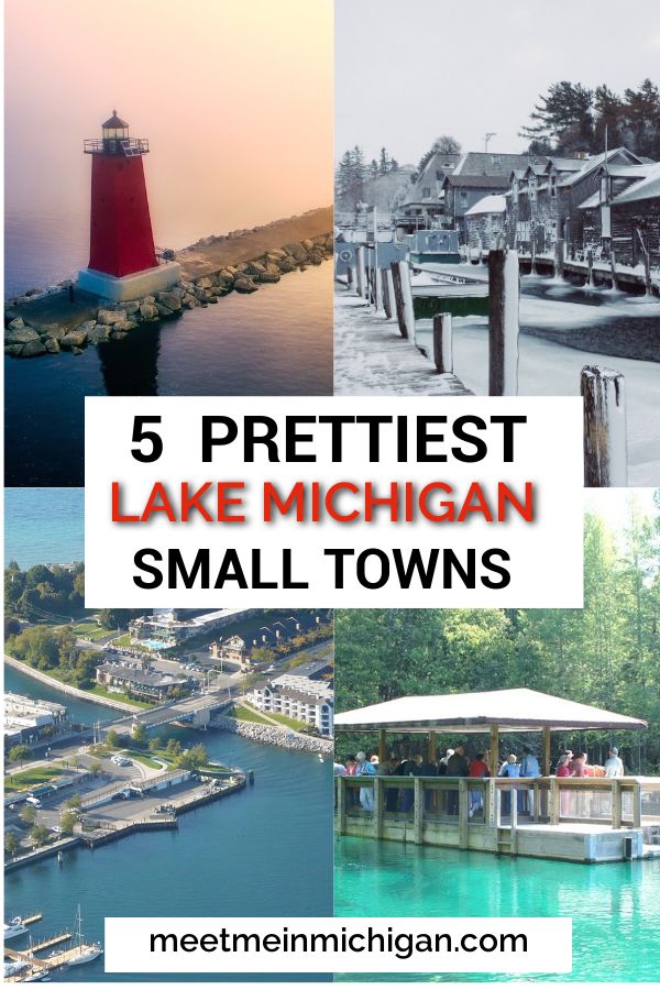 best small towns in michigan on lake michigan