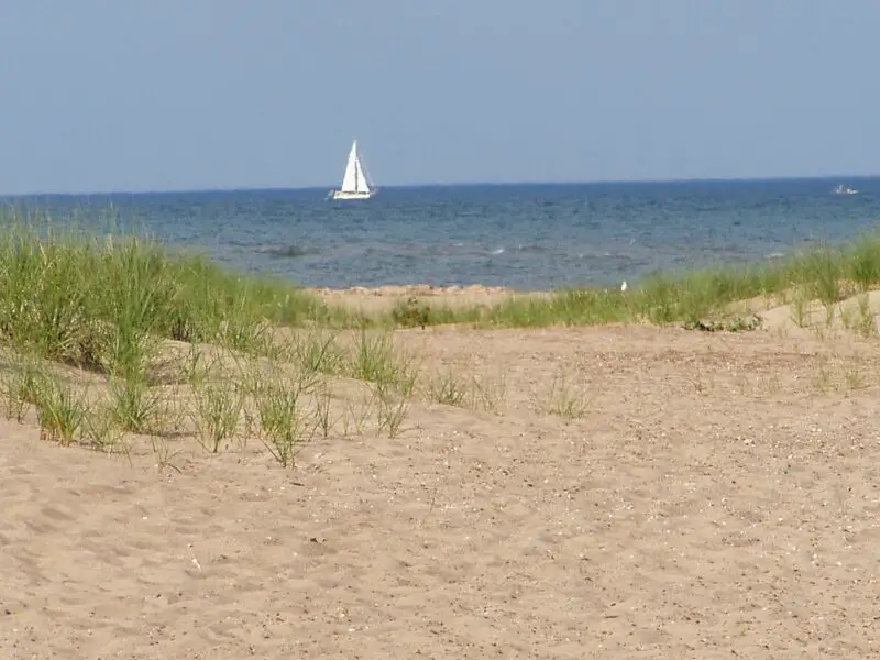 tawas point on lake huron